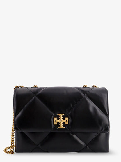Tory Burch Kira Diamond Quilt Convertible leather crossbody bag - Black