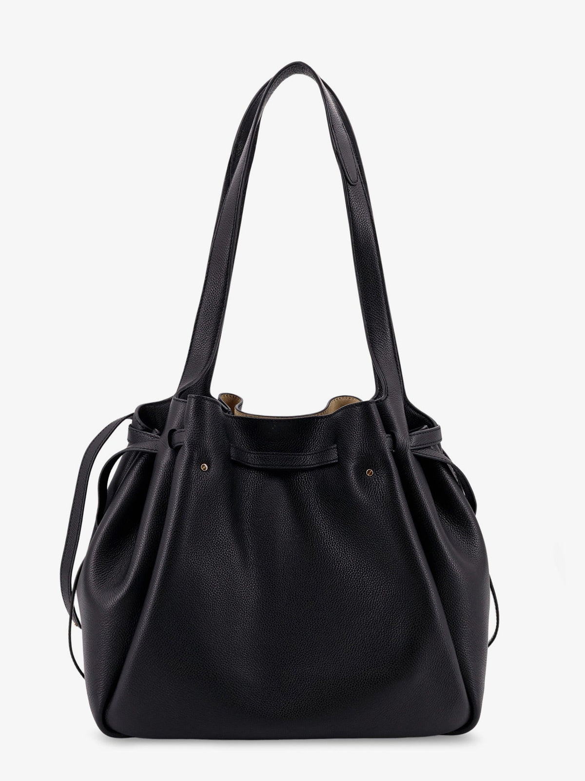 Tory Burch Romy Tote leather shopping bag - Black