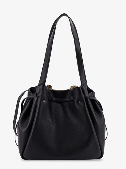 Tory Burch Romy Tote leather shopping bag - Black