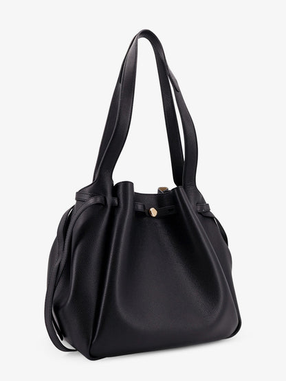 Tory Burch Romy Tote leather shopping bag - Black