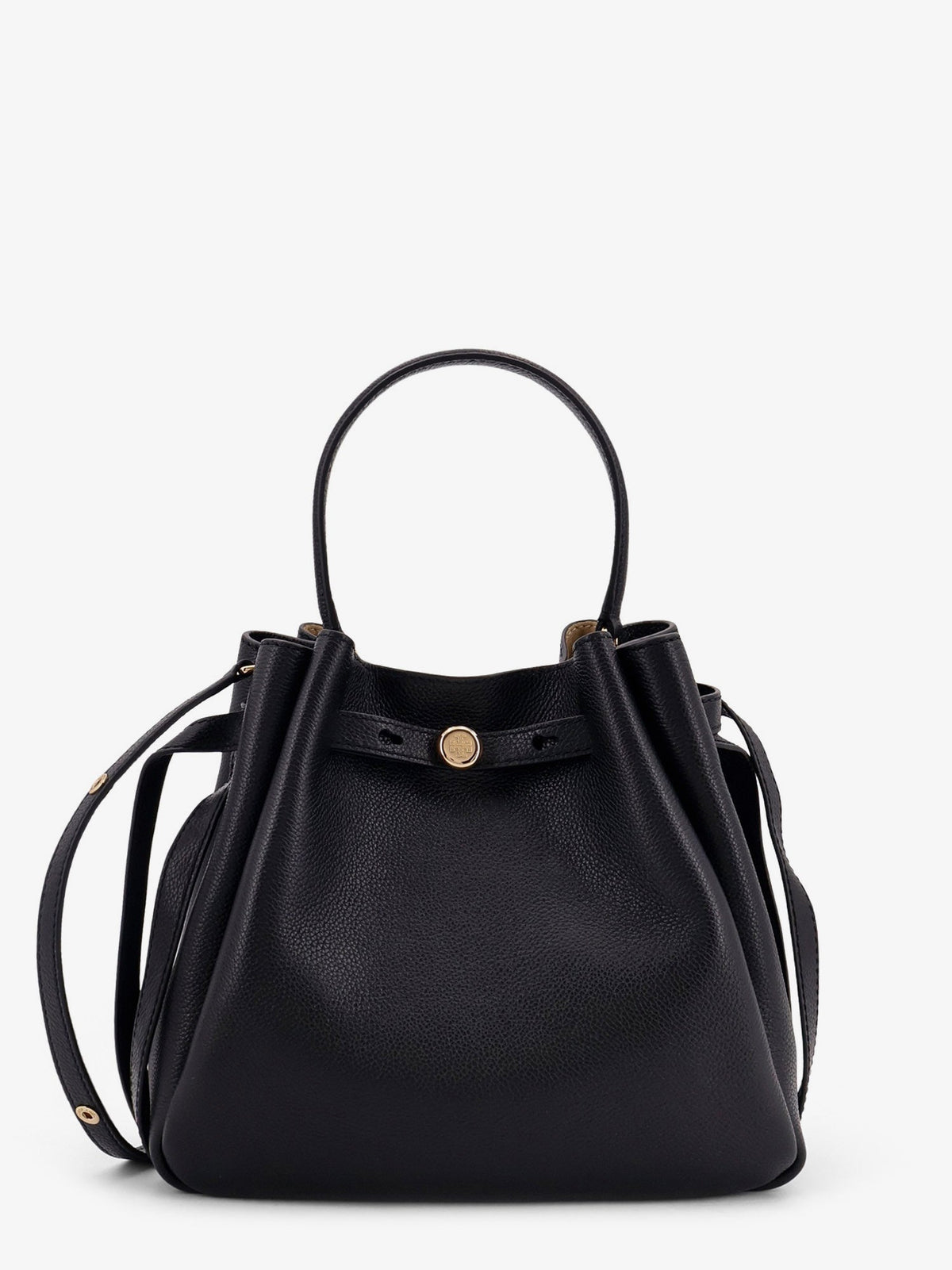 Tory Burch Romy leather bucket bag - Black
