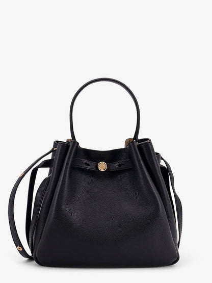 Tory Burch Romy leather bucket bag - Black