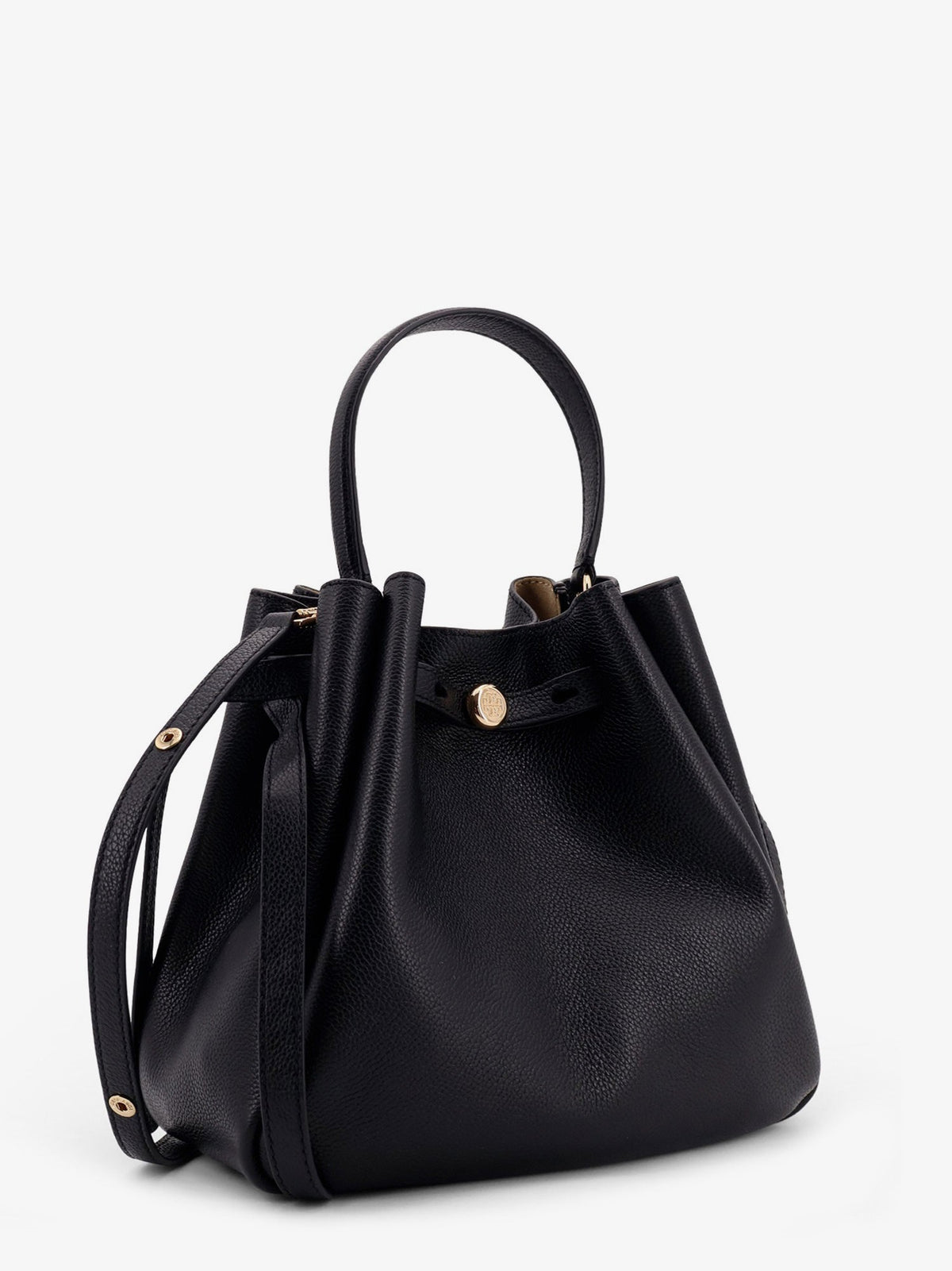Tory Burch Romy leather bucket bag - Black
