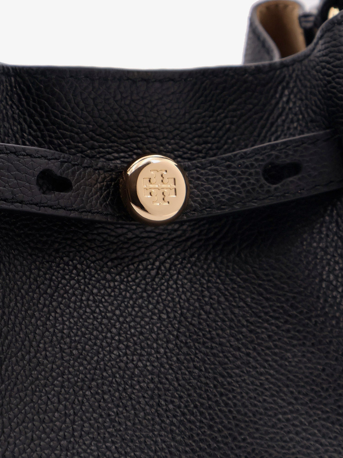 Tory Burch Romy leather bucket bag - Black