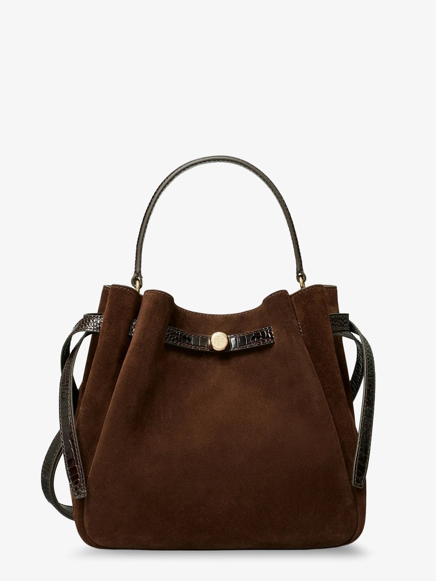 TORY BURCH - Romy suede bucket bag