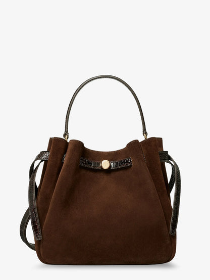 TORY BURCH - Romy suede bucket bag