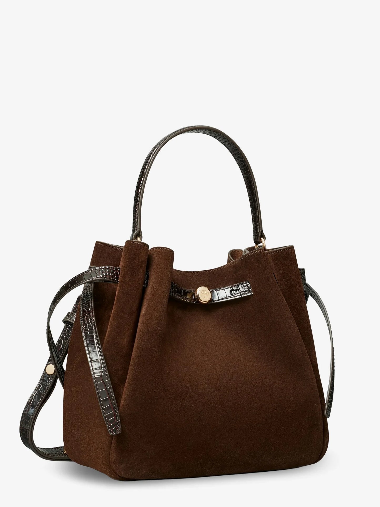 TORY BURCH - Romy suede bucket bag