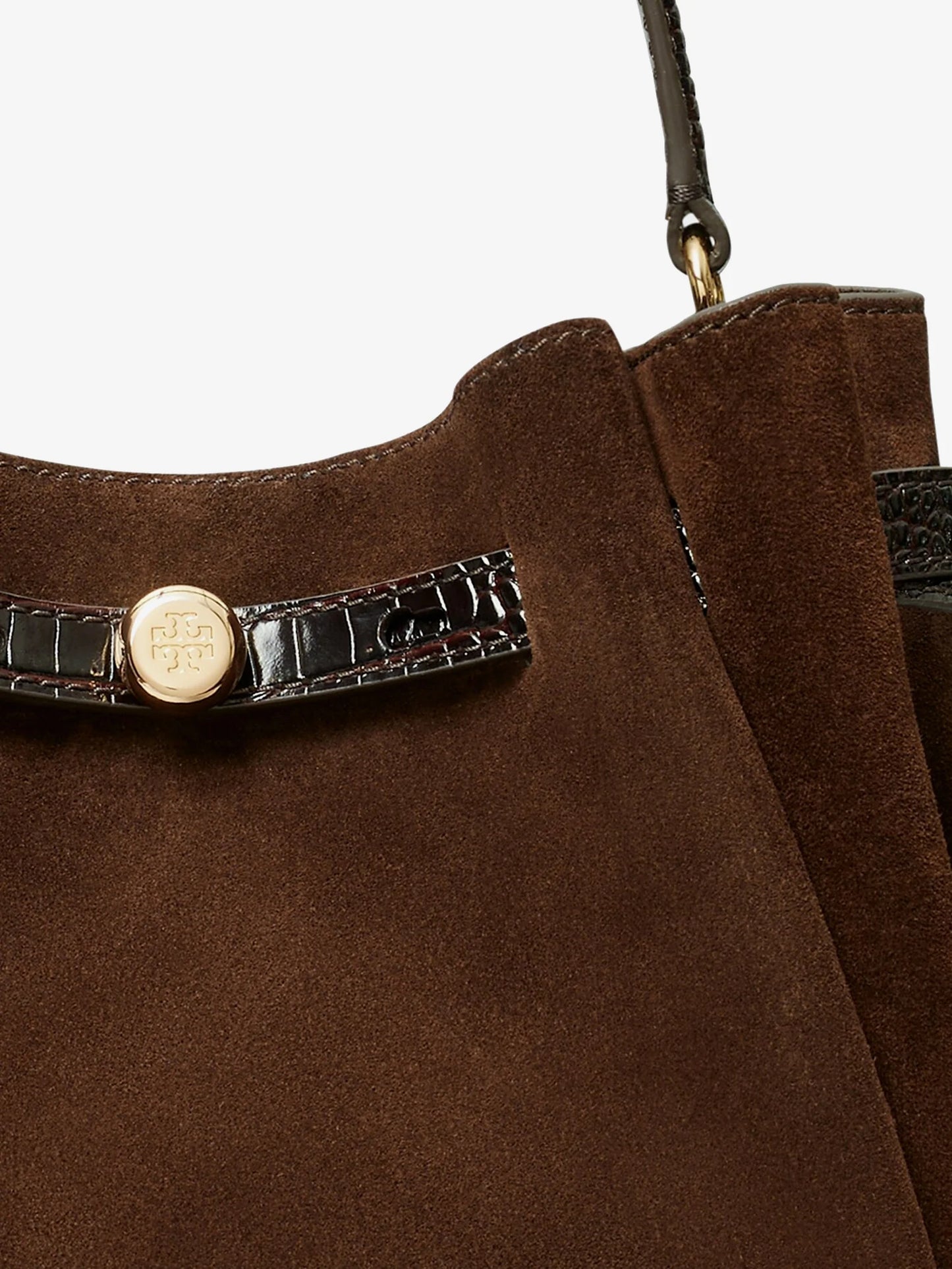 TORY BURCH - Romy suede bucket bag