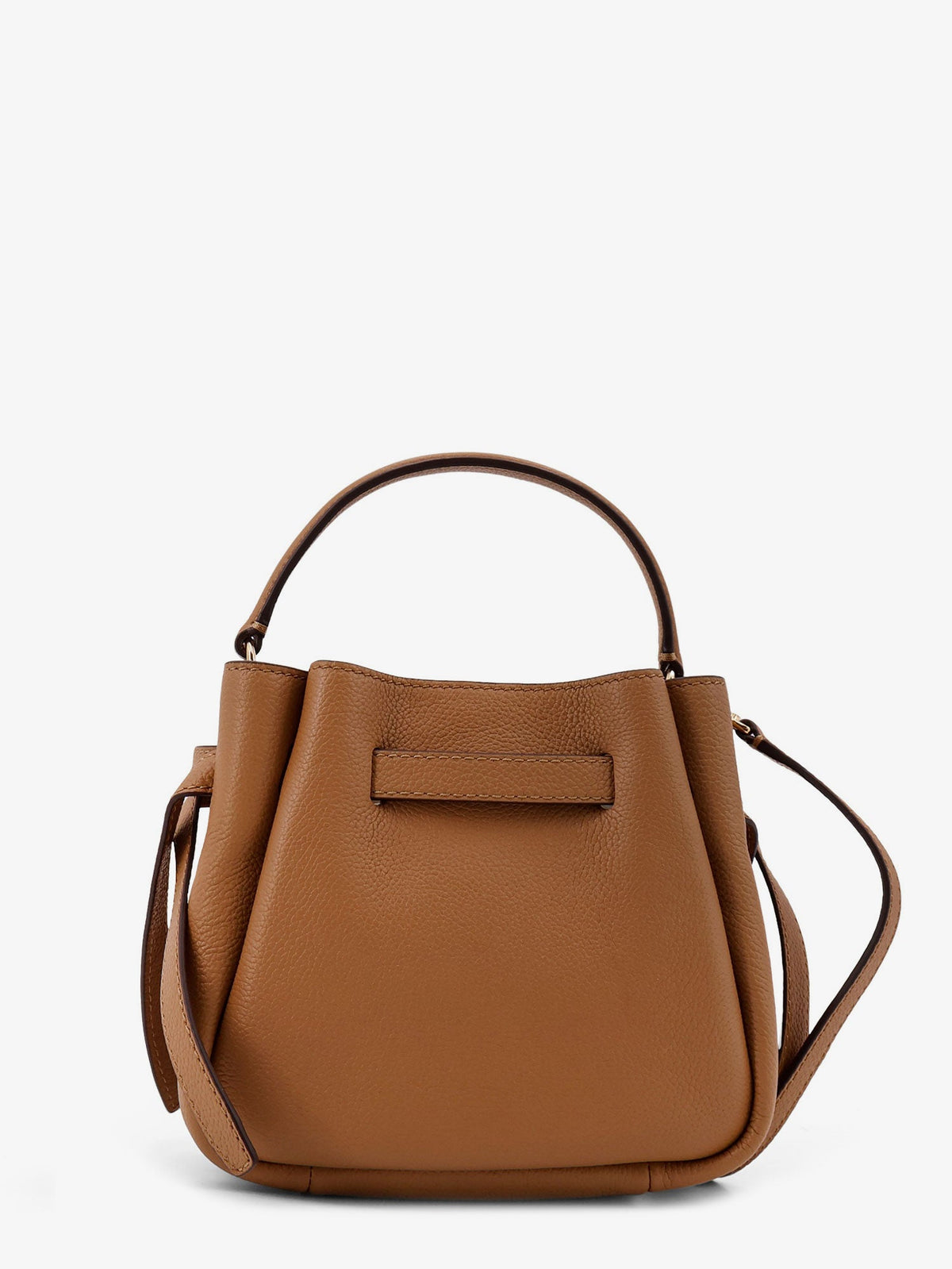 Tory Burch Romy Mini leather crossbody bag - Tiramisu