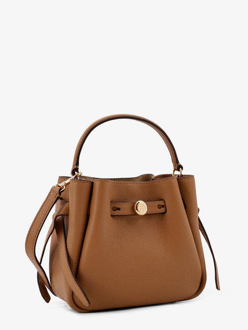 Tory Burch Romy Mini leather crossbody bag - Tiramisu