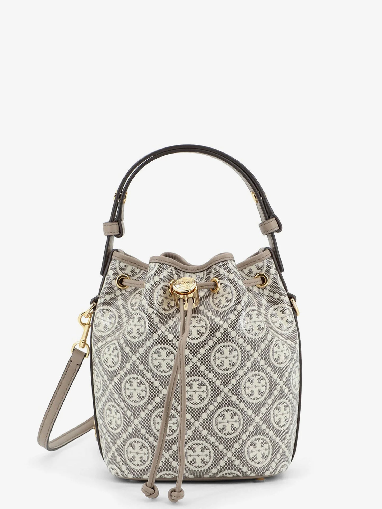 TORY BURCH - T Monogram coated canvas bucket bag