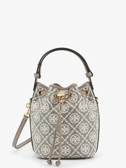 TORY BURCH - T Monogram coated canvas bucket bag