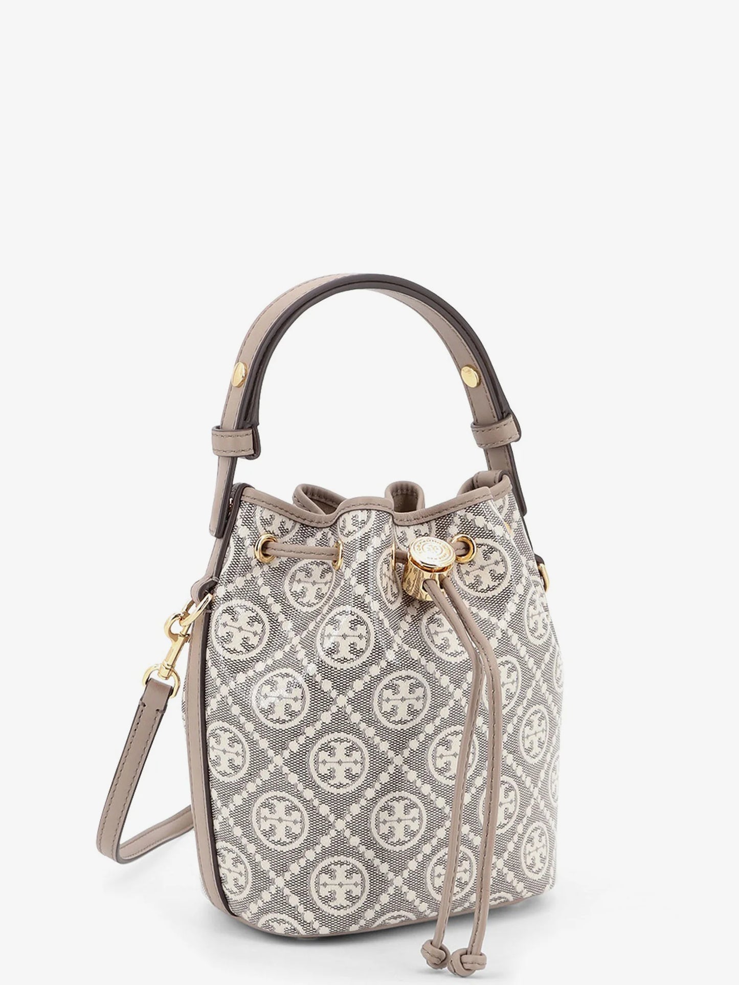 TORY BURCH - T Monogram coated canvas bucket bag