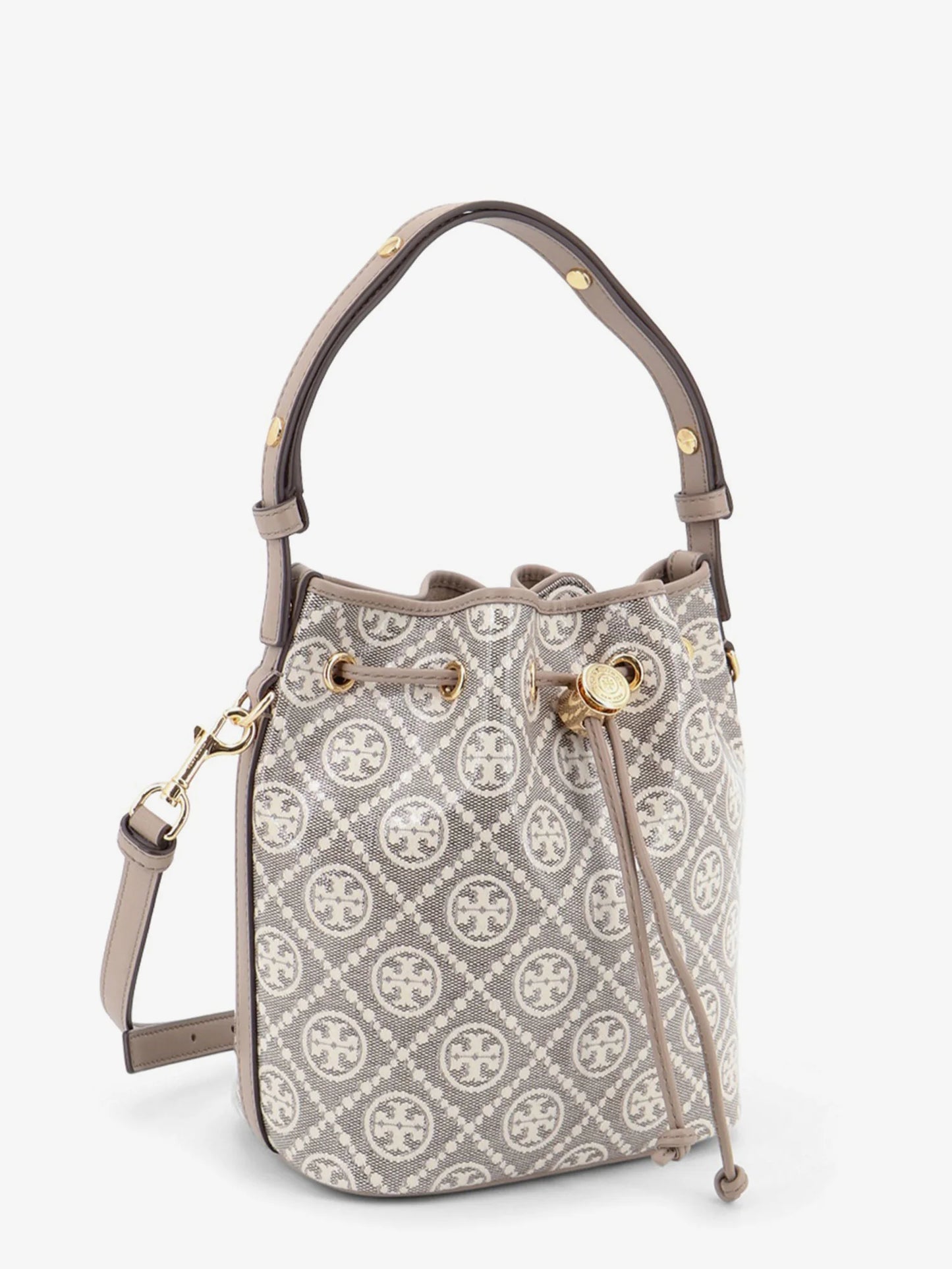 TORY BURCH - T Monogram coated canvas bucket bag