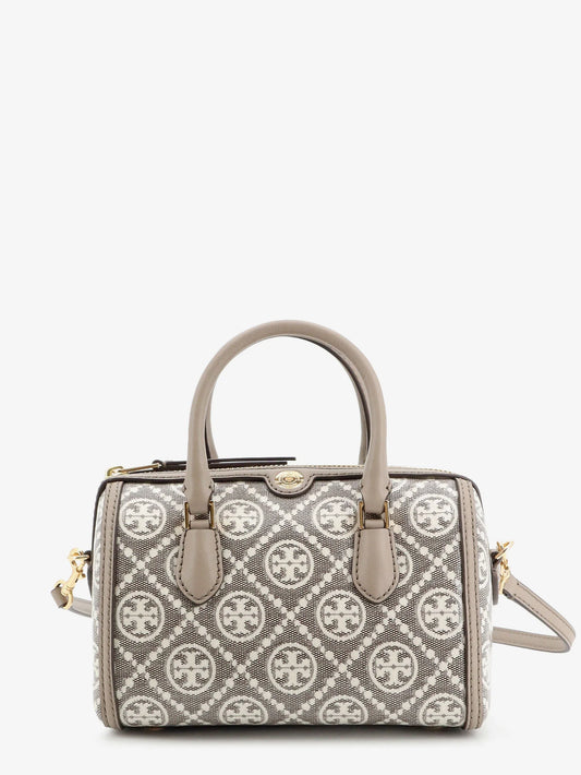 Tory Burch Barrel Bag T Monogram Coated Canvas Handbag