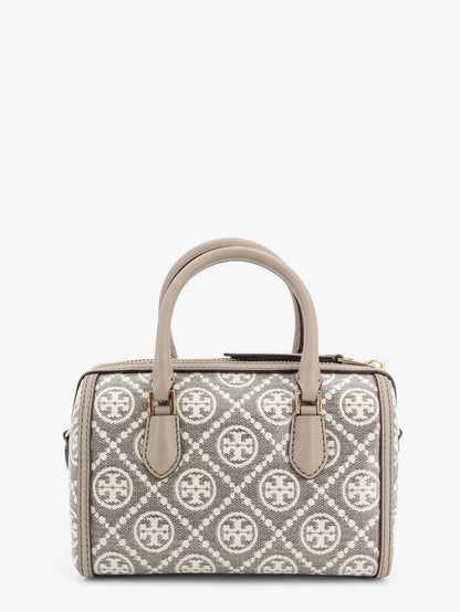 Tory Burch Barrel Bag T Monogram Coated Canvas Handbag
