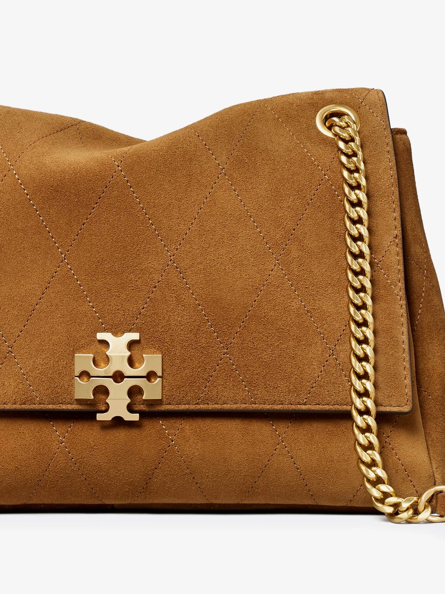TORY BURCH - Charlie suede shoulder bag