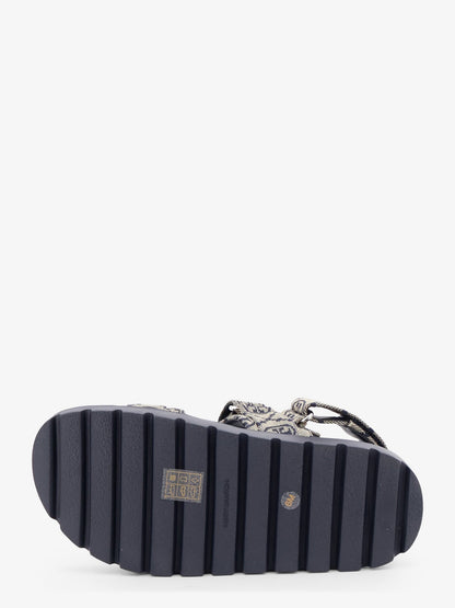 Tory Burch T Mono Perfect Monogram fabric sandals - Tmonoperfectnavy