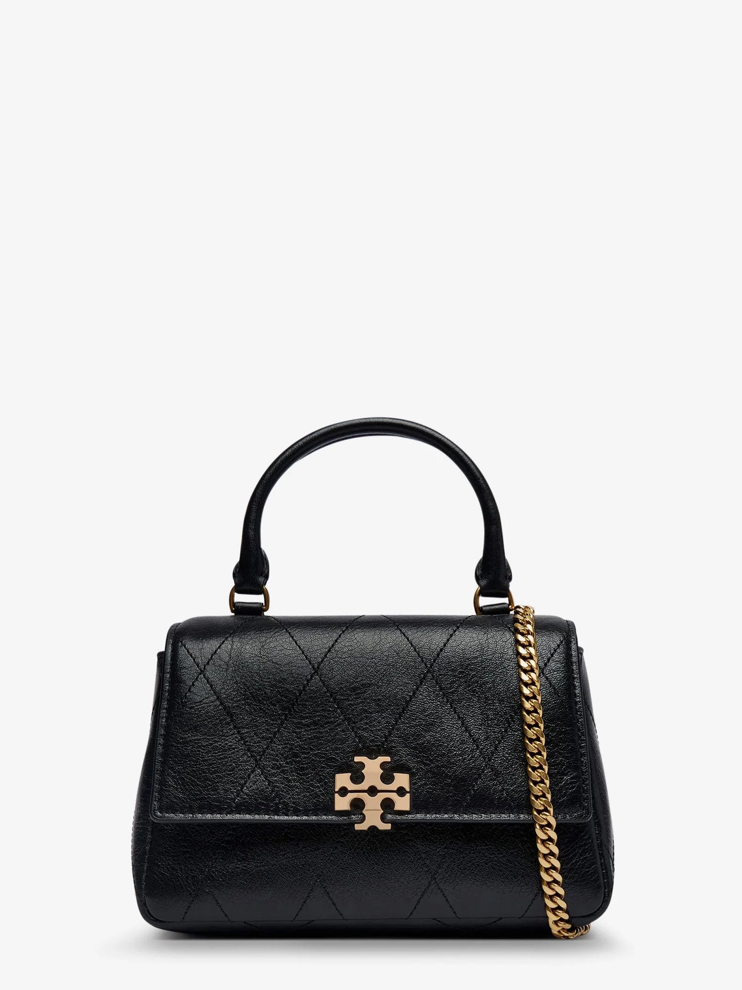 TORY BURCH - Charlie Quilted Mini Top Handle Chain Wallet crossbody bag