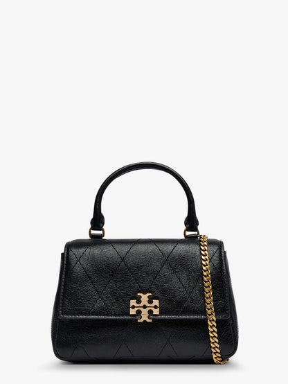TORY BURCH - Charlie Quilted Mini Top Handle Chain Wallet crossbody bag