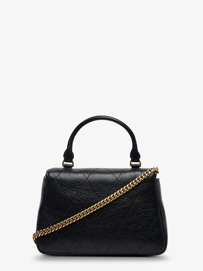 TORY BURCH - Charlie Quilted Mini Top Handle Chain Wallet crossbody bag