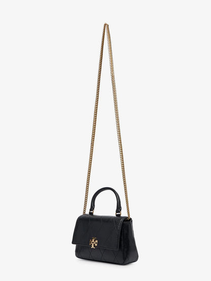 TORY BURCH - Charlie Quilted Mini Top Handle Chain Wallet crossbody bag