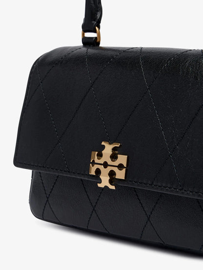 TORY BURCH - Charlie Quilted Mini Top Handle Chain Wallet crossbody bag