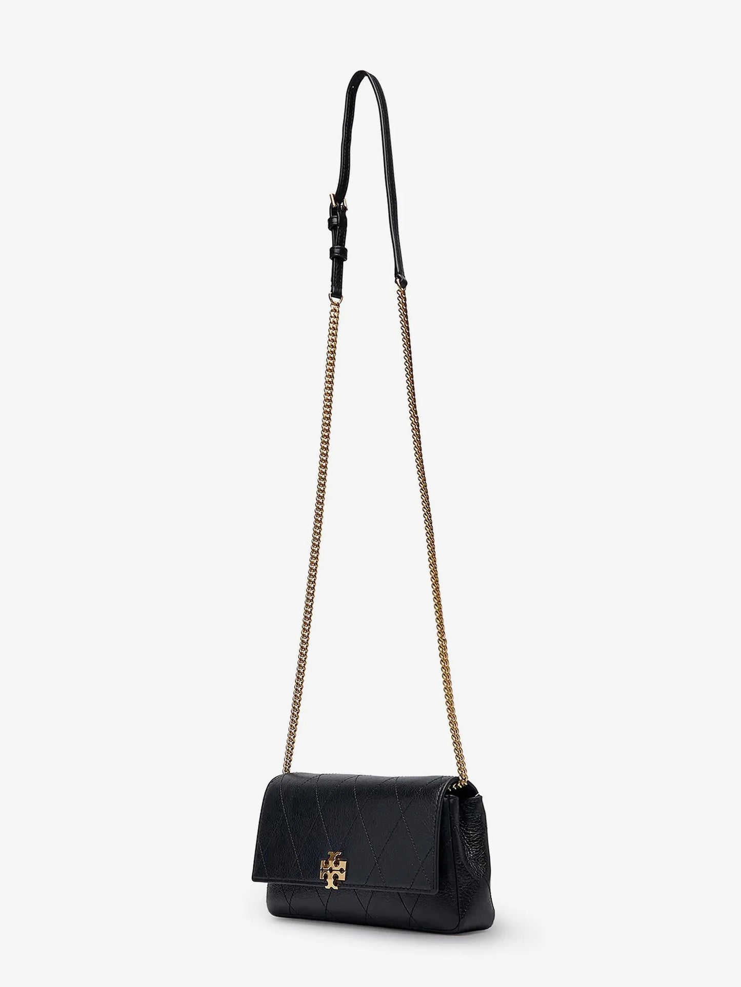 TORY BURCH - Charlie Quilted Chain Wallet leather crossbody bag