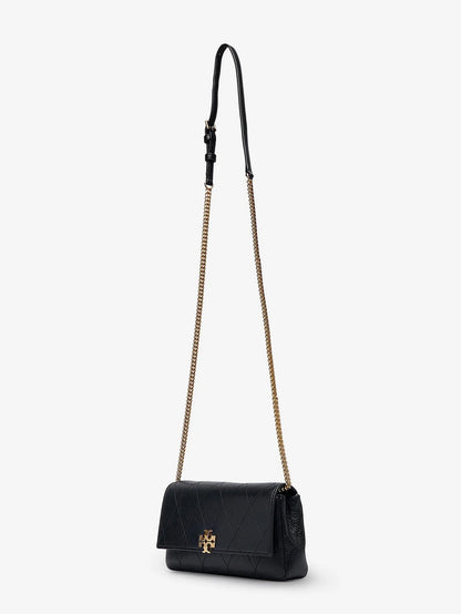 TORY BURCH - Charlie Quilted Chain Wallet leather crossbody bag