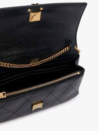 TORY BURCH - Charlie Quilted Chain Wallet leather crossbody bag
