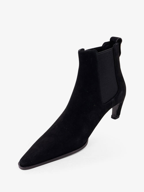 Tory Burch Romy Chelsea leather ankle boots - Perfectblack