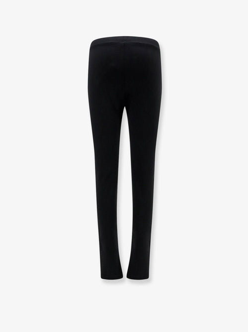 Toteme Viscose blend Zip leggins - Black