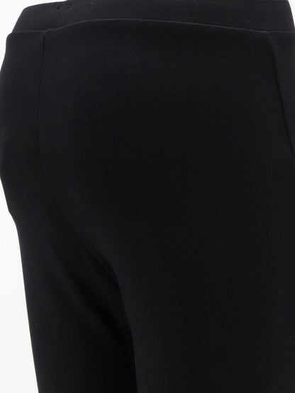 Toteme Viscose blend Zip leggins - Black