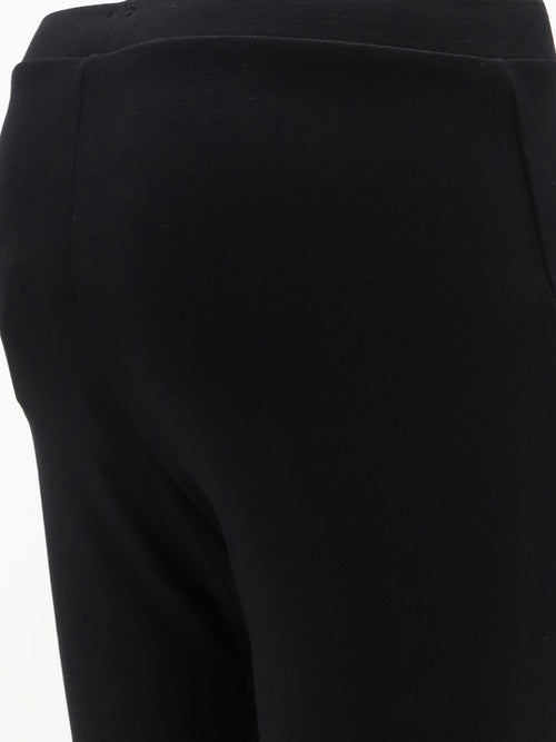 Toteme Viscose blend Zip leggins - Black