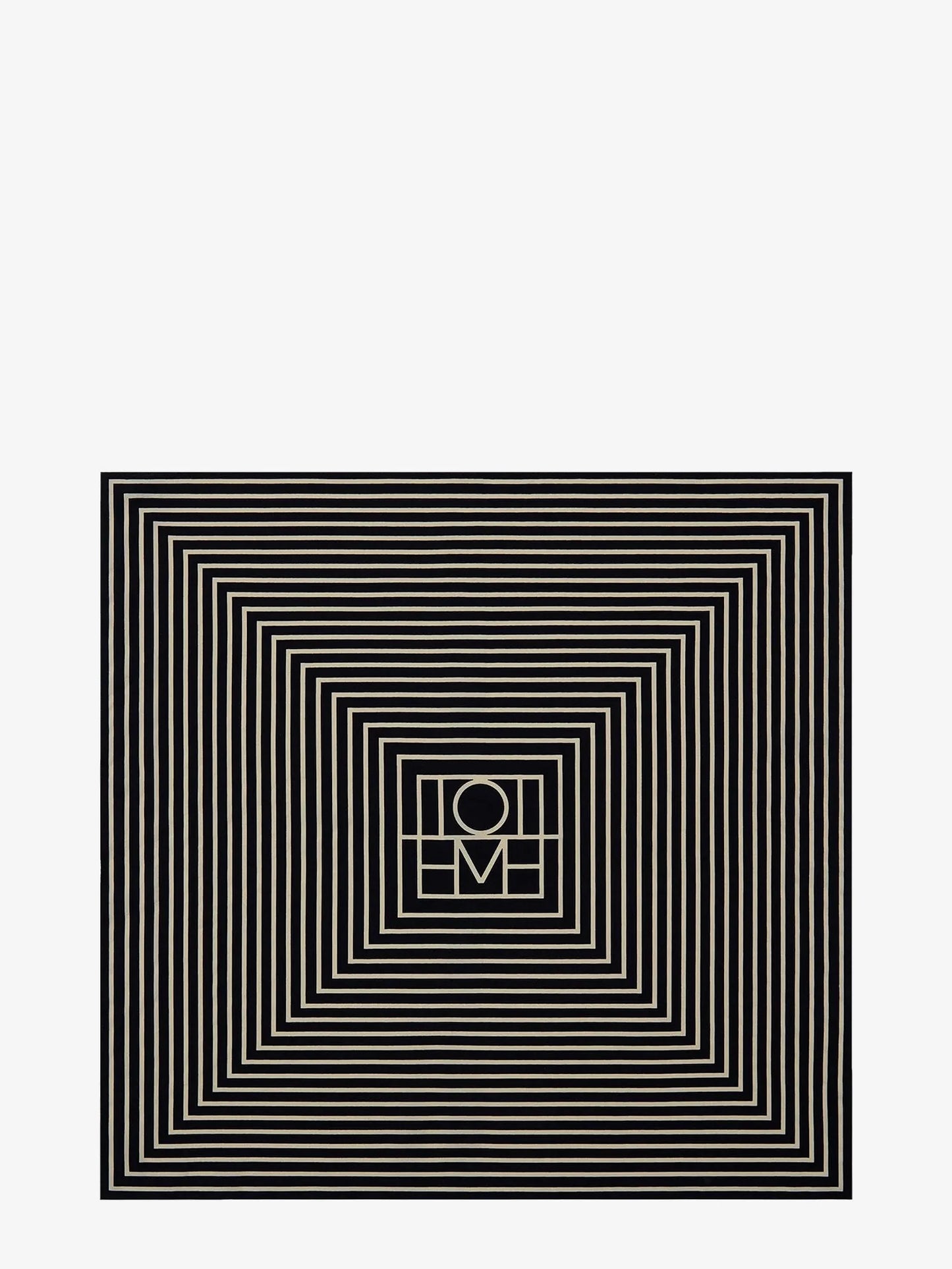 TOTEME - Monogrammed silk scarf
