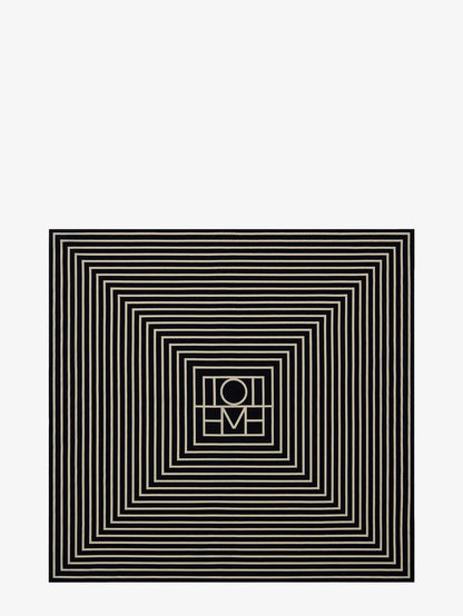 TOTEME - Monogrammed silk scarf
