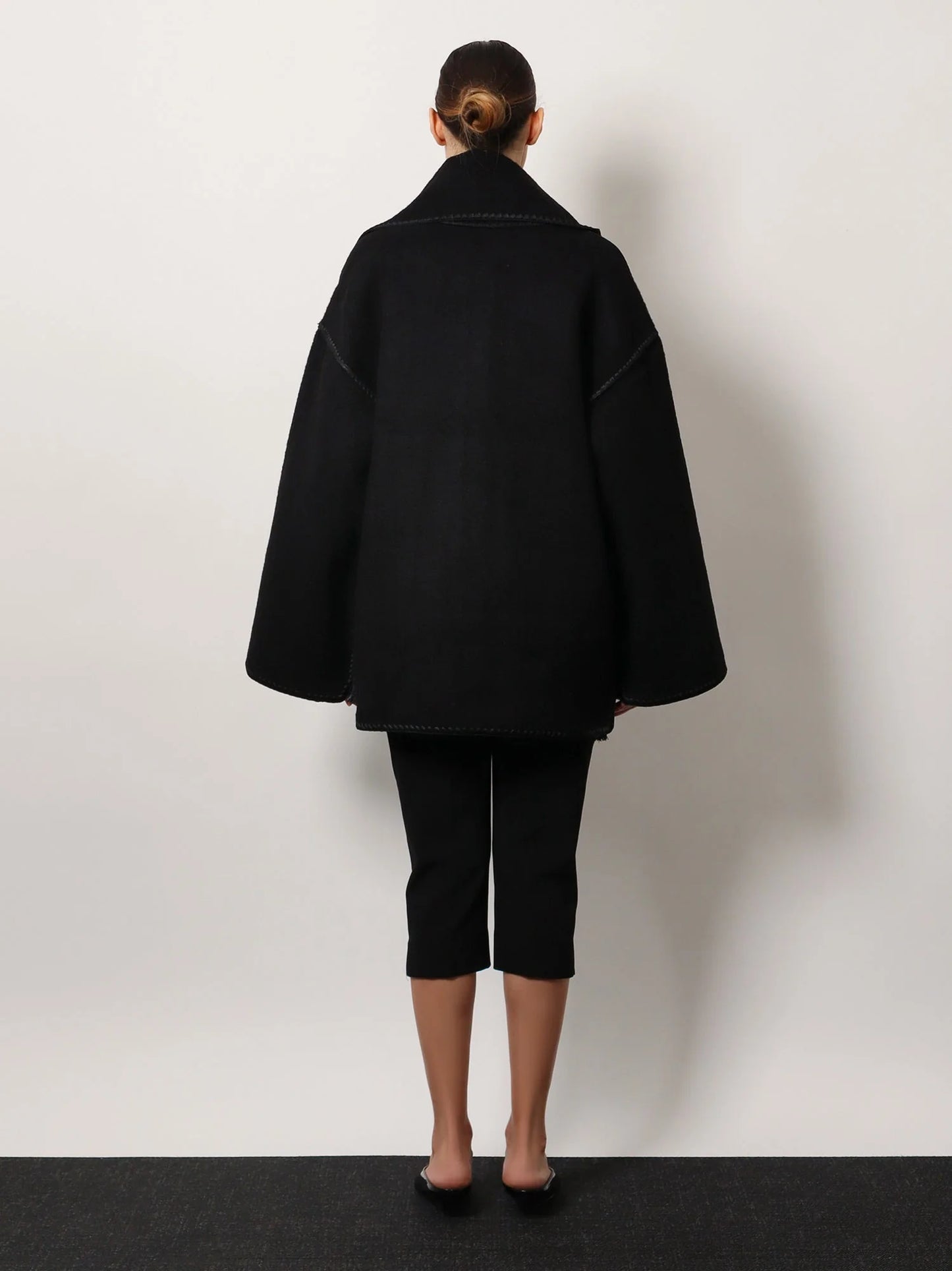 TOTEME - Embroidered Scarf Jacket in wool blend
