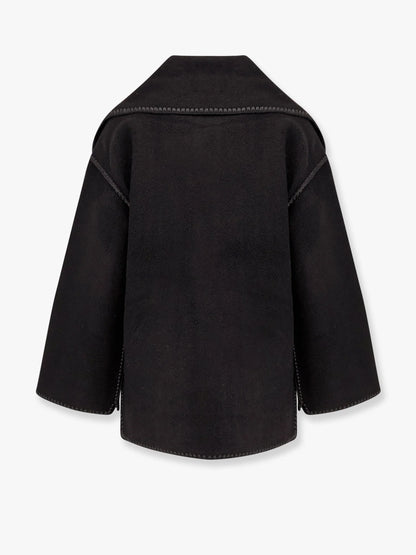 TOTEME - Embroidered Scarf Jacket in wool blend