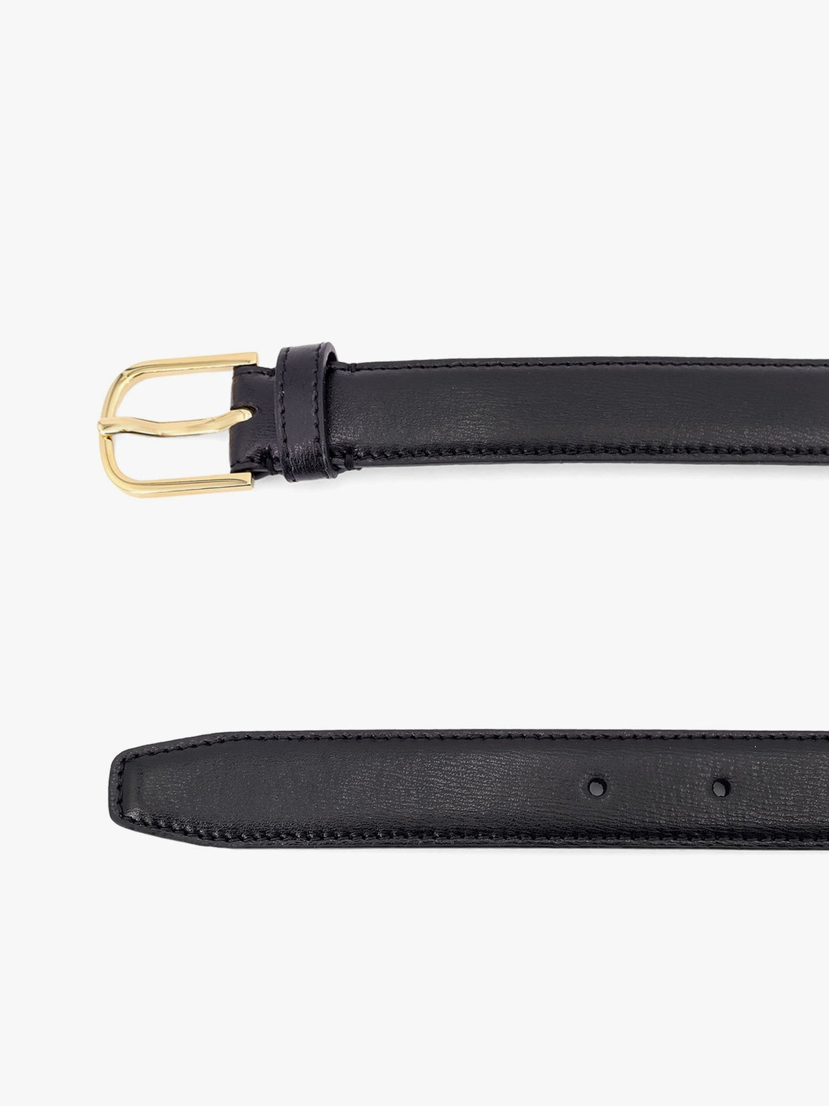 Toteme Leather belt - Black