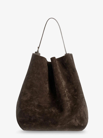 TOTEME - Suede Belted Tote shoulder bag