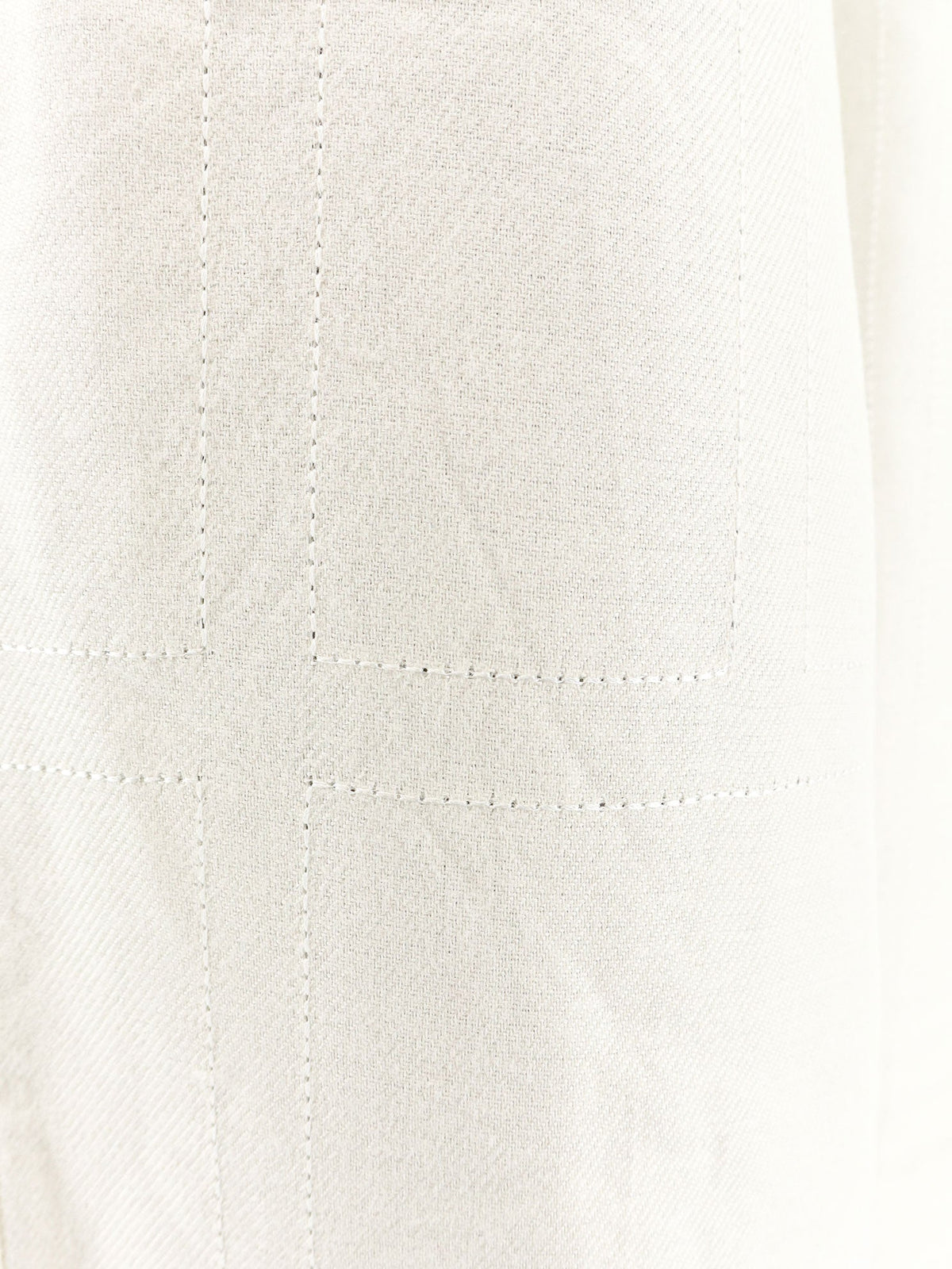 Toteme Monogram flannel trousers - Ecru