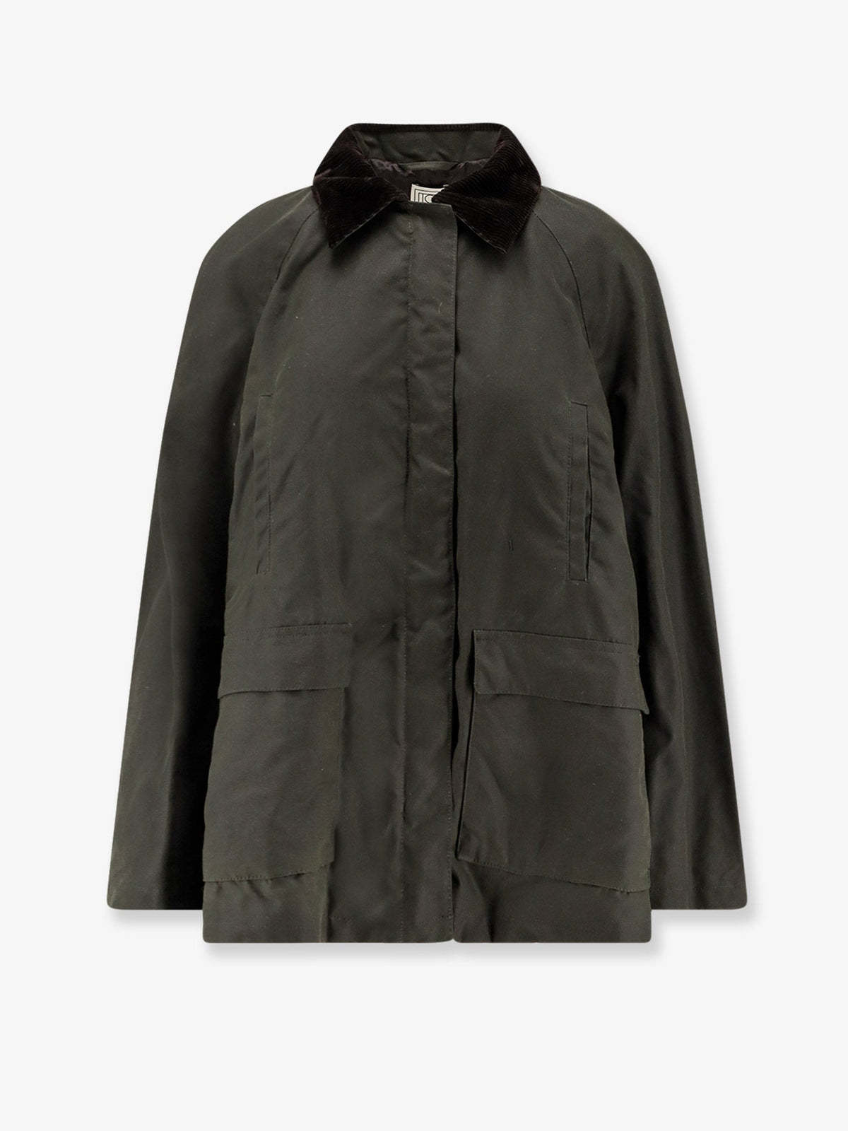 Toteme Country organic cotton jacket - Forest