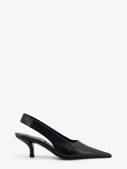 Toteme Leather décolleté - Black