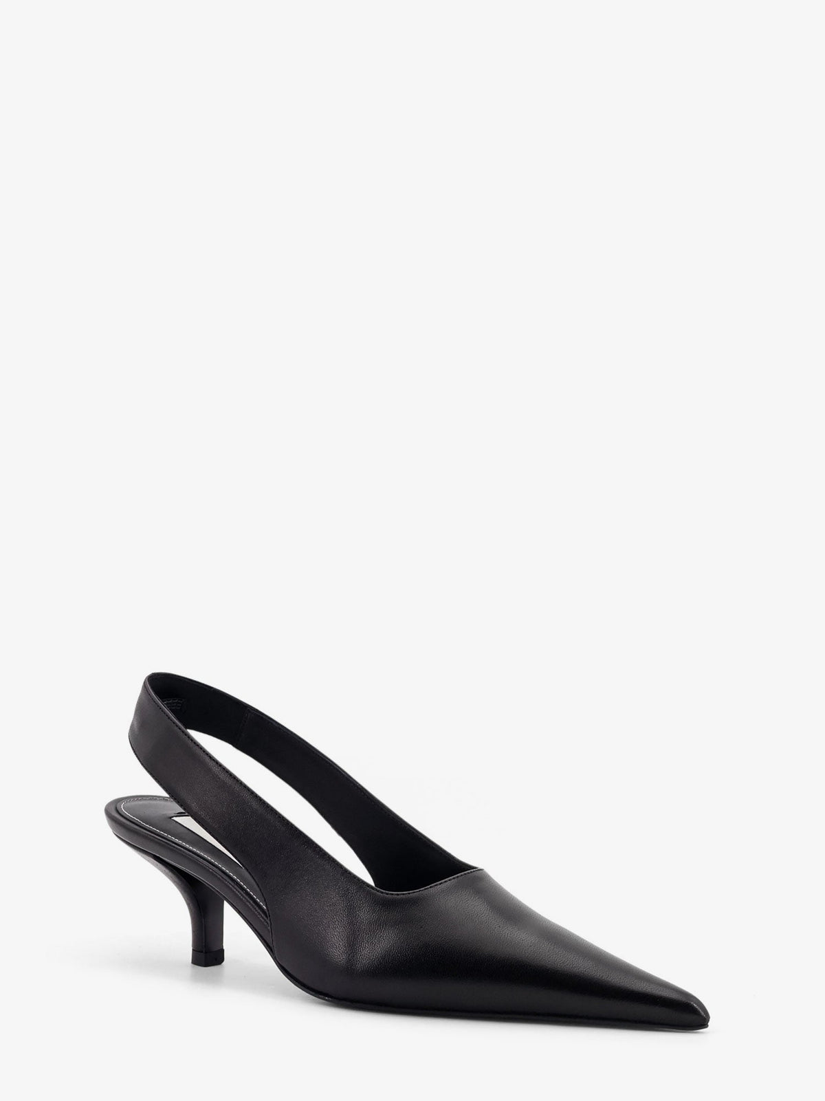 Toteme Leather décolleté - Black