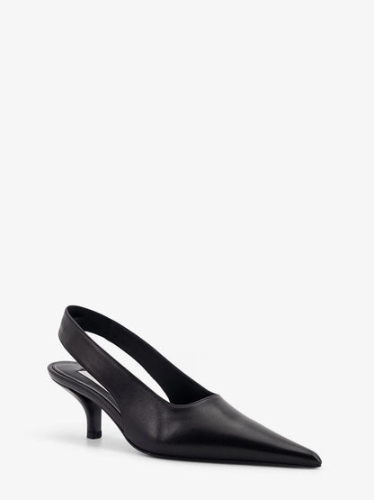 Toteme Leather décolleté - Black