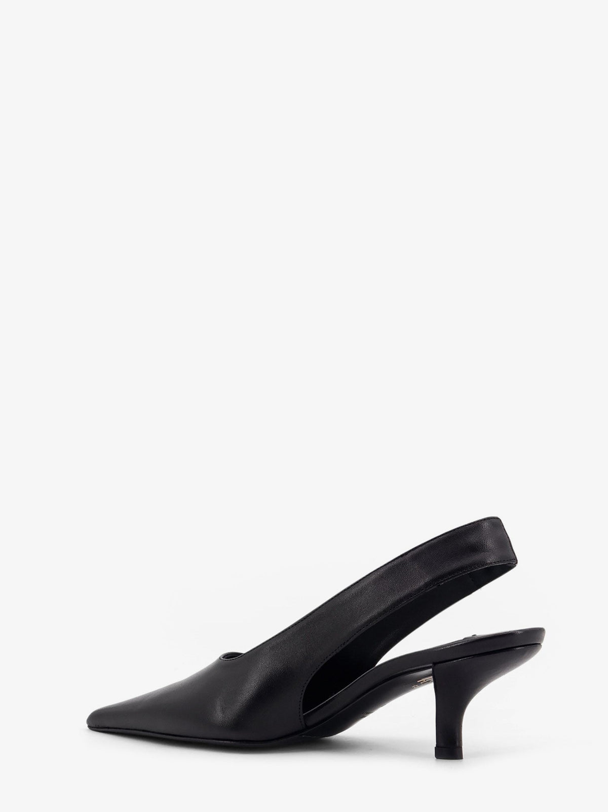 Toteme Leather décolleté - Black