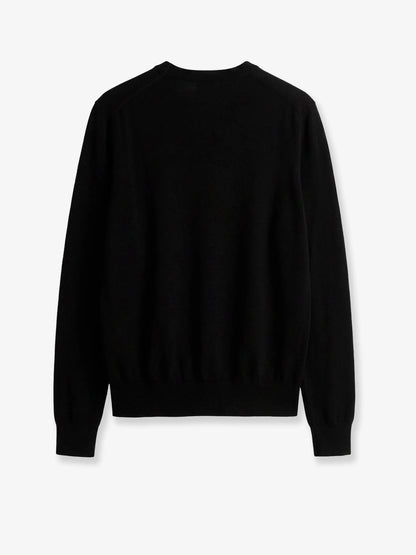 Toteme Fine Crew Knit Wool And Silk Blend Sweater