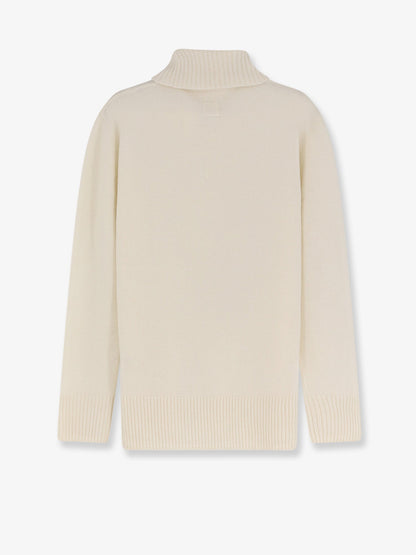 Toteme Cashmere turtleneck - Ecru