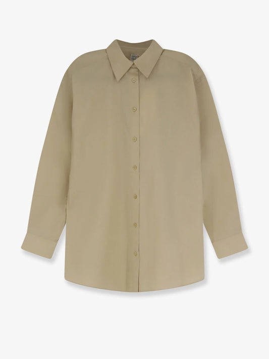 Toteme Classic Tumbled Organic Cotton Shirt