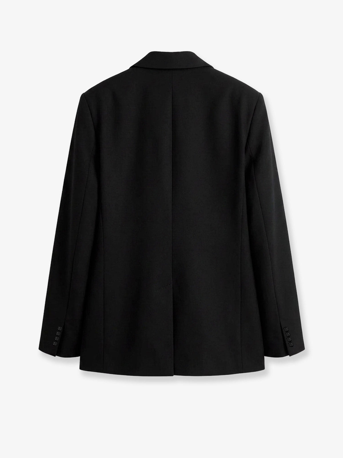 Toteme Tailored wool blend blazer - Black